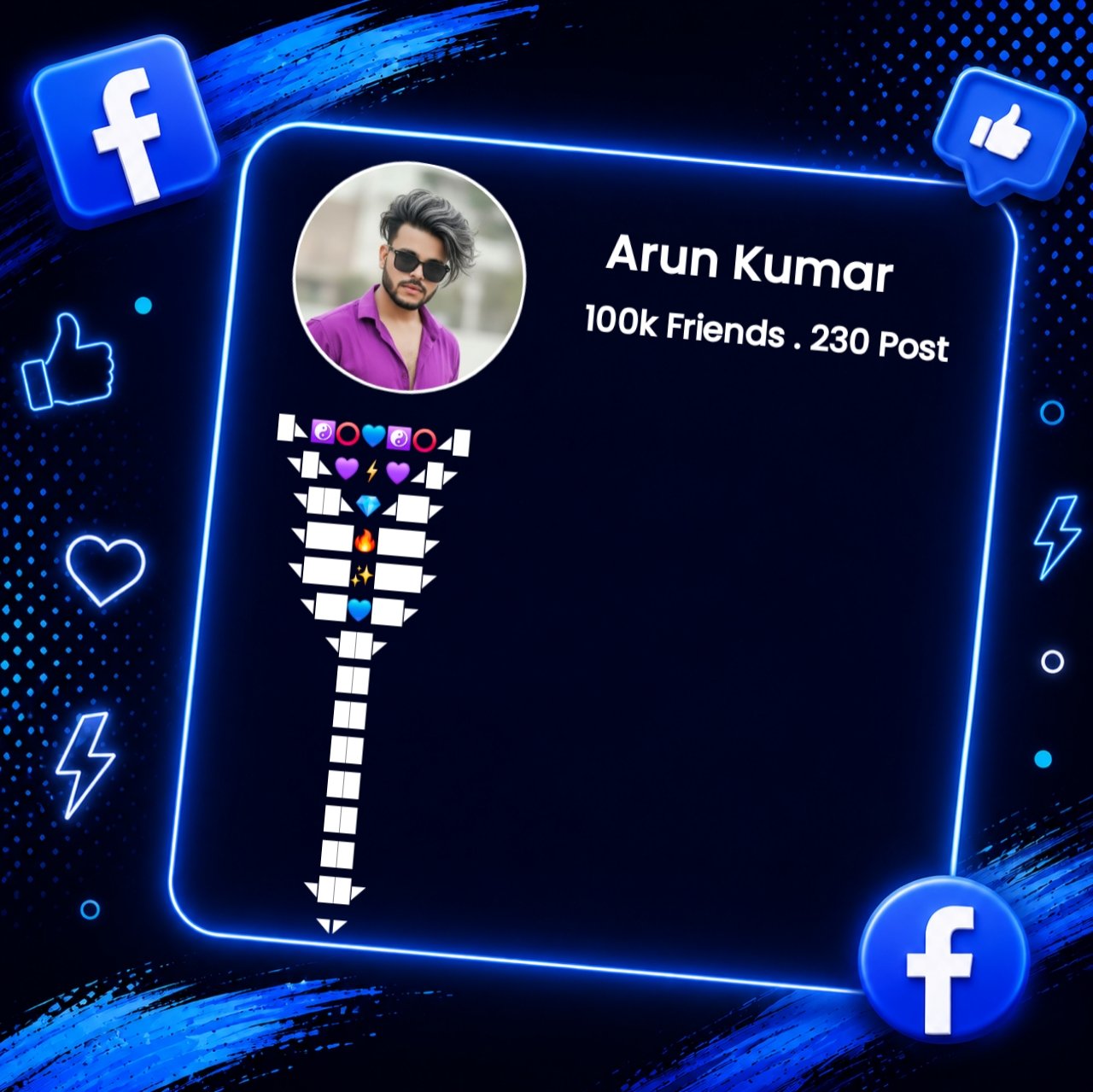 Facebook Stylish Bio