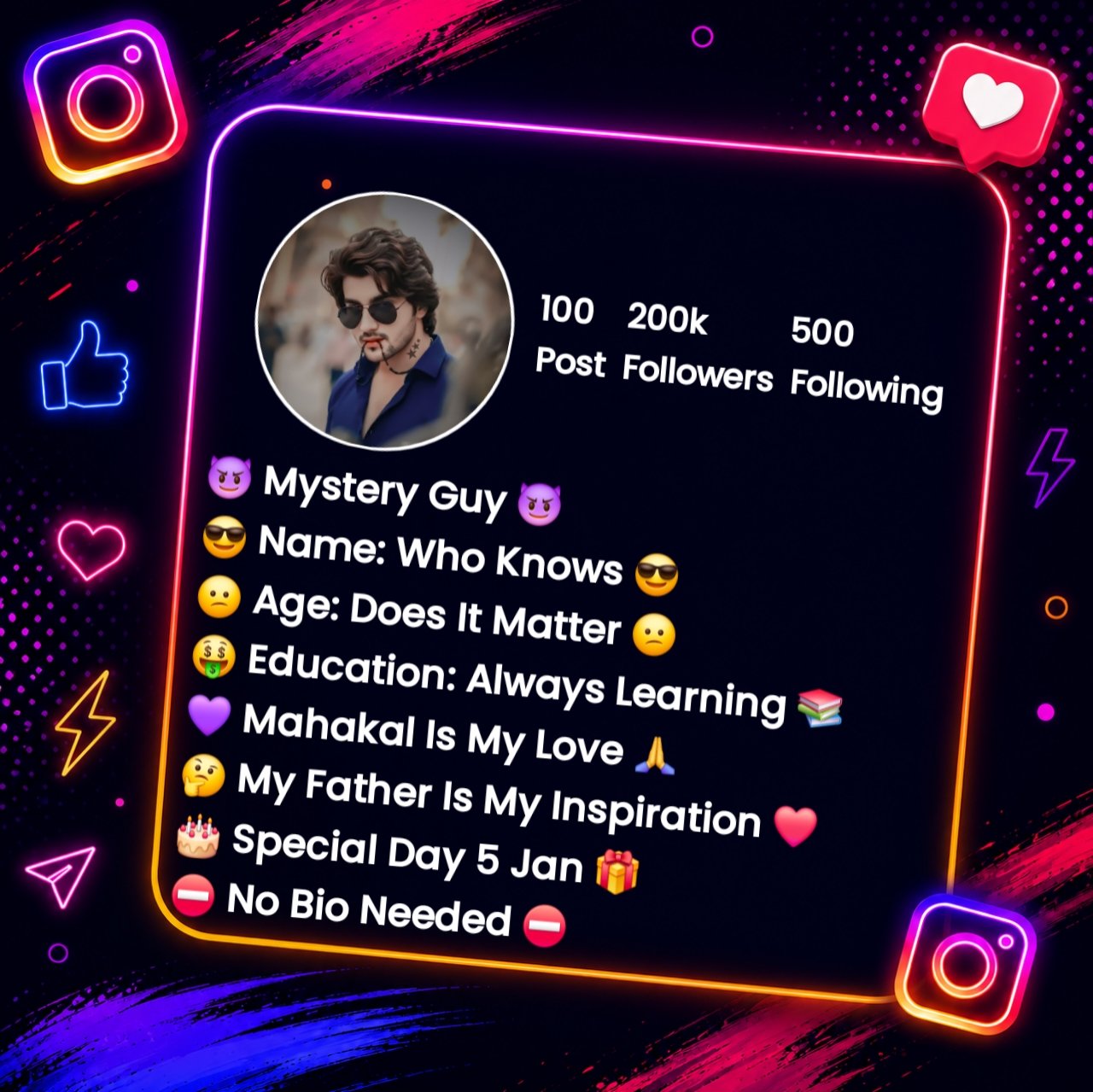 Attitude Bio For Instagram For Boys