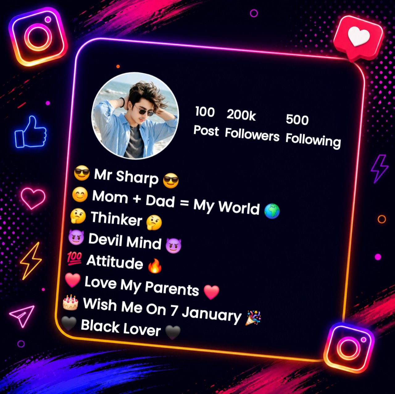 Boys Bio For Instagram
