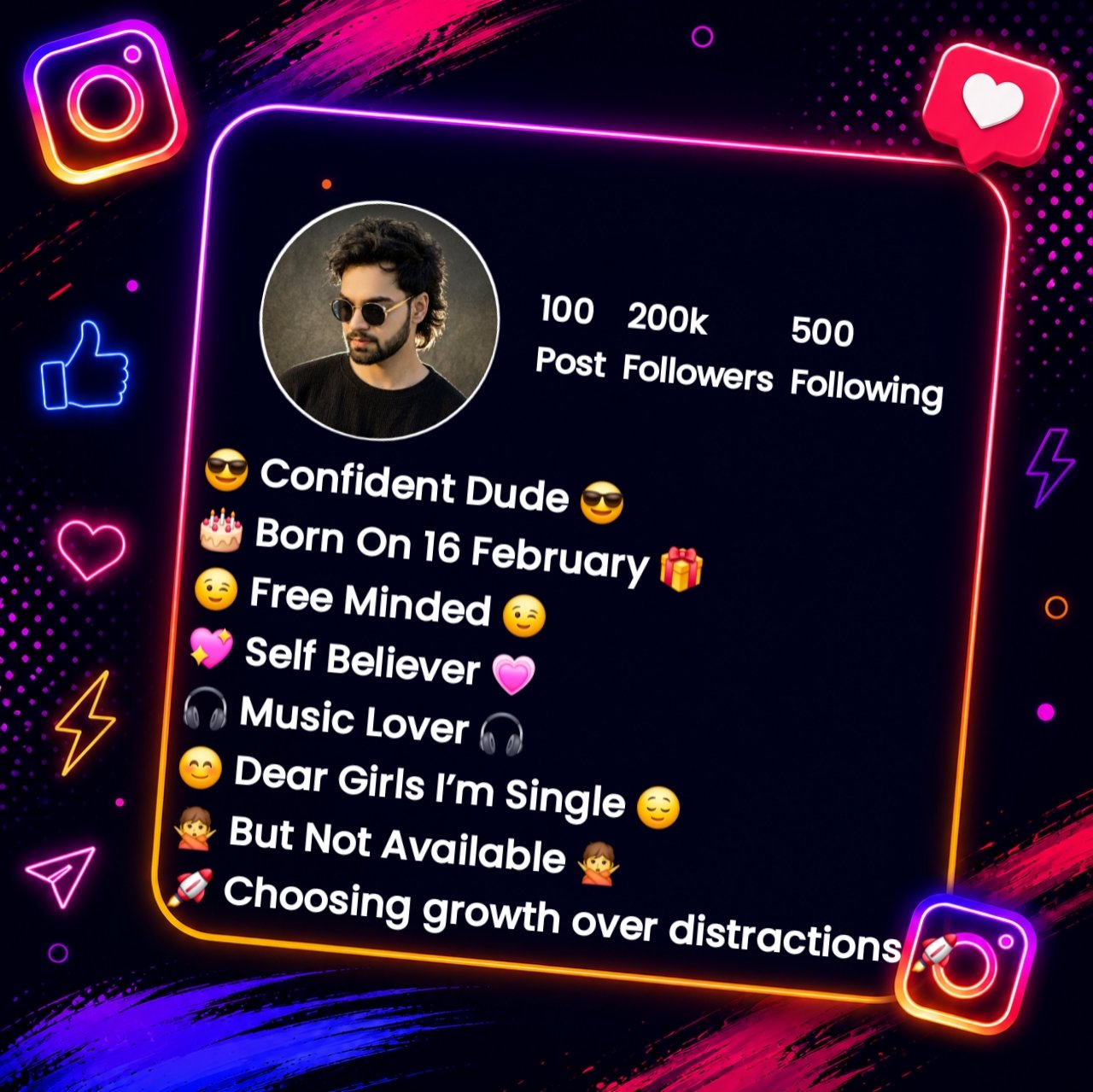 Instagram Bio For Boys List