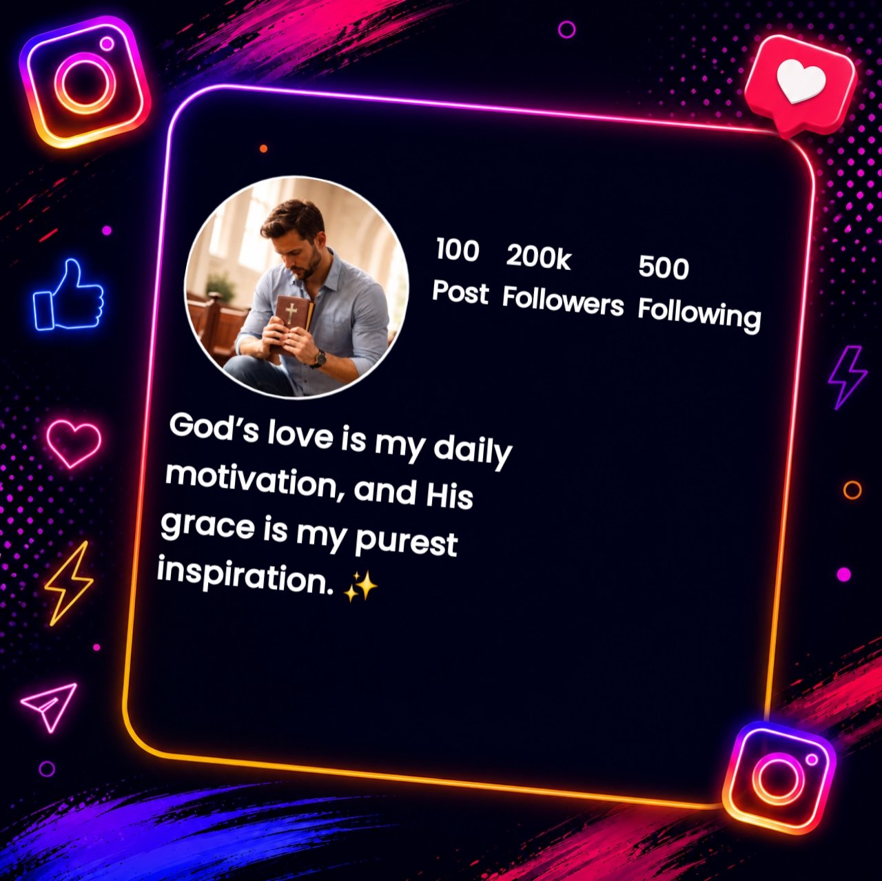 Instagram Bio For Christians With Emoji