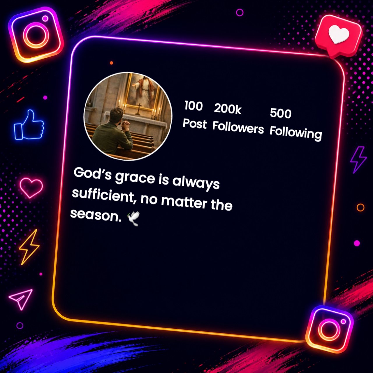Short Christian Bio For Instagram