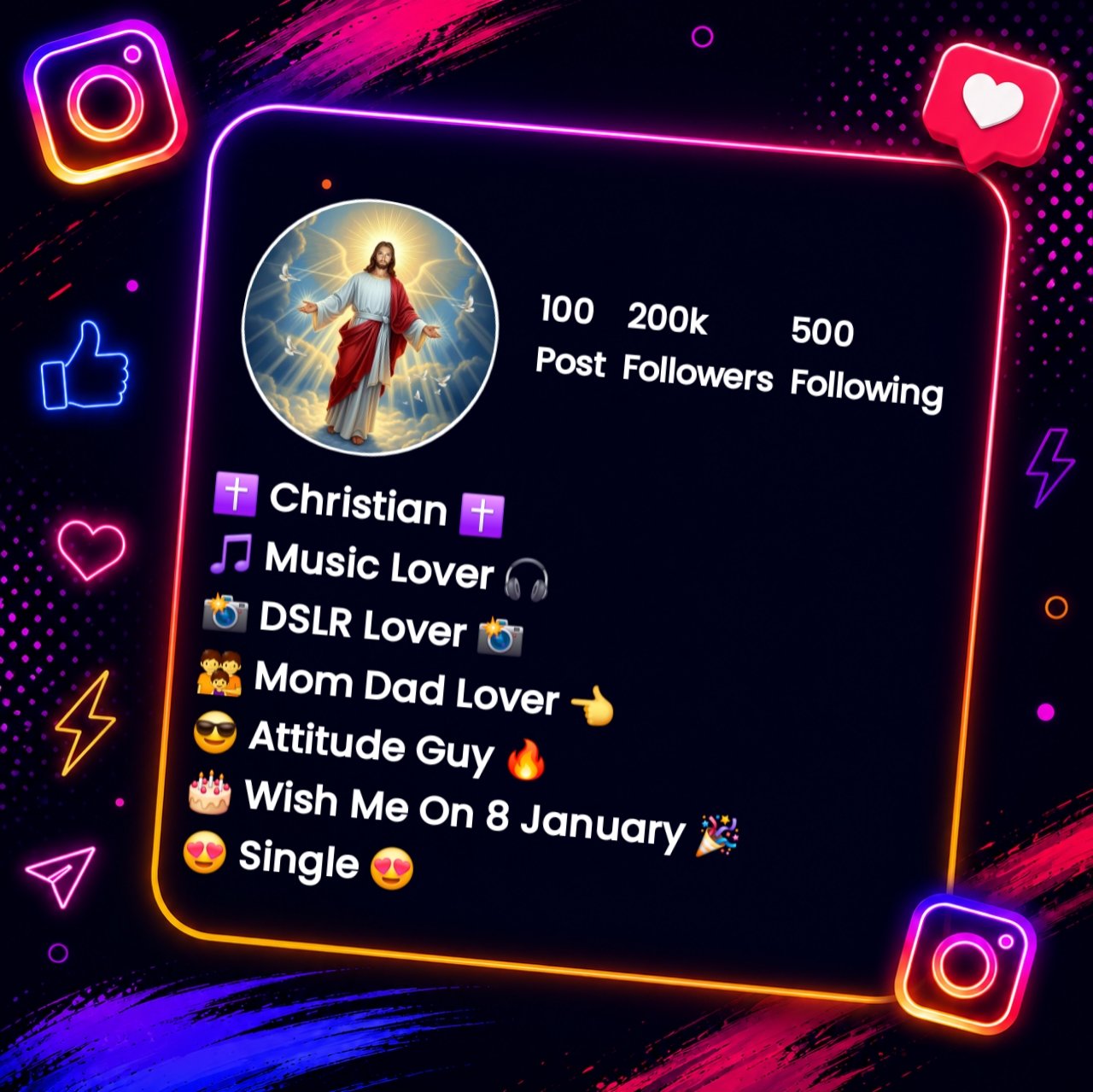 Christian Bio For Instagram