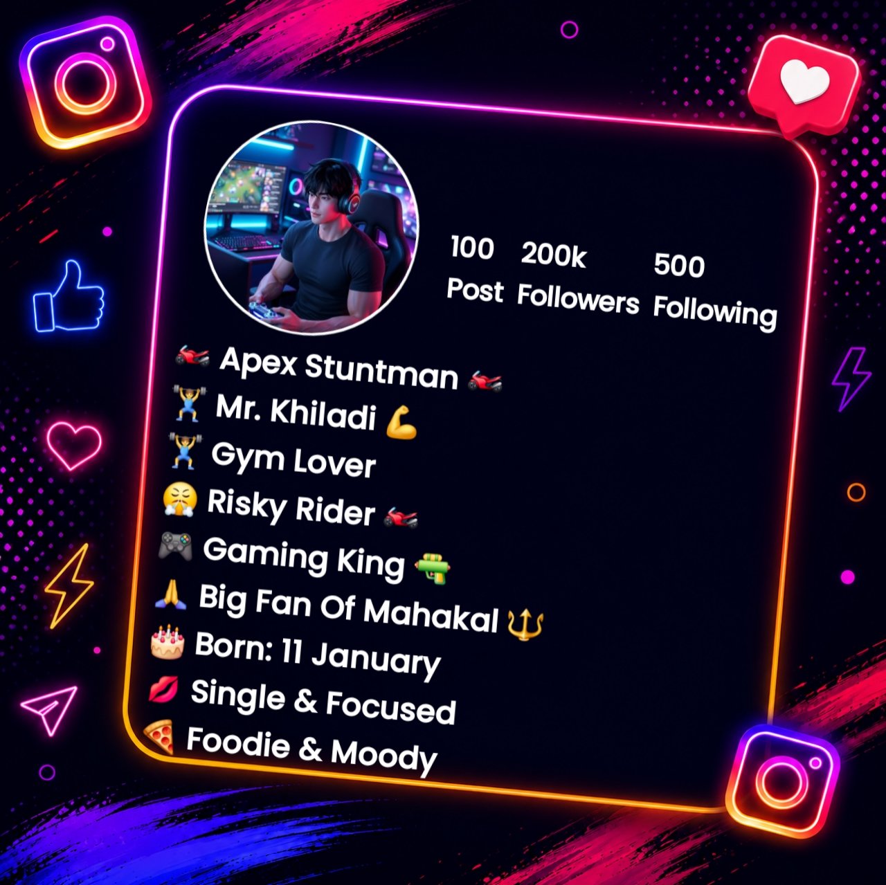 Gaming Bio For Instagram