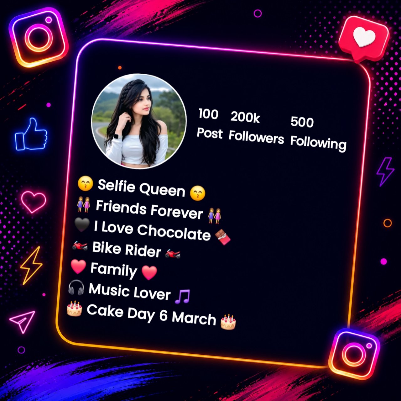 Instagram Bio Ideas For Girls