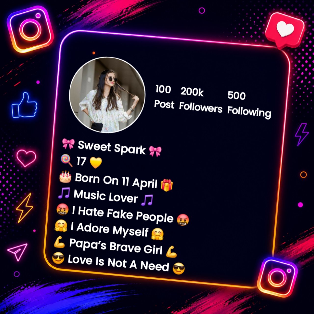 Instagram Bio For Girls Attitude
