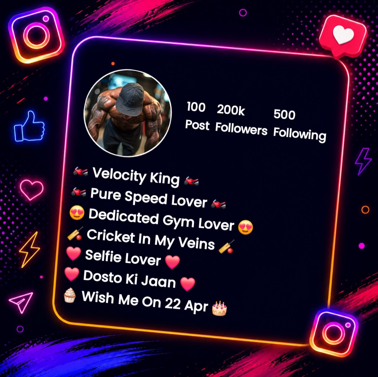Instagram Bio For Gym Lovers