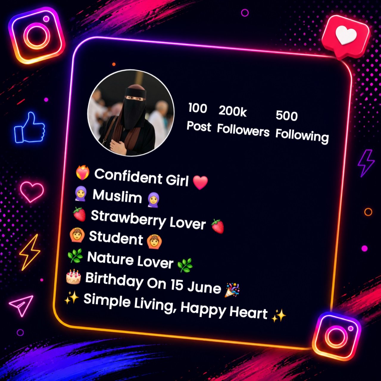 Instagram Bio For Muslim Girls