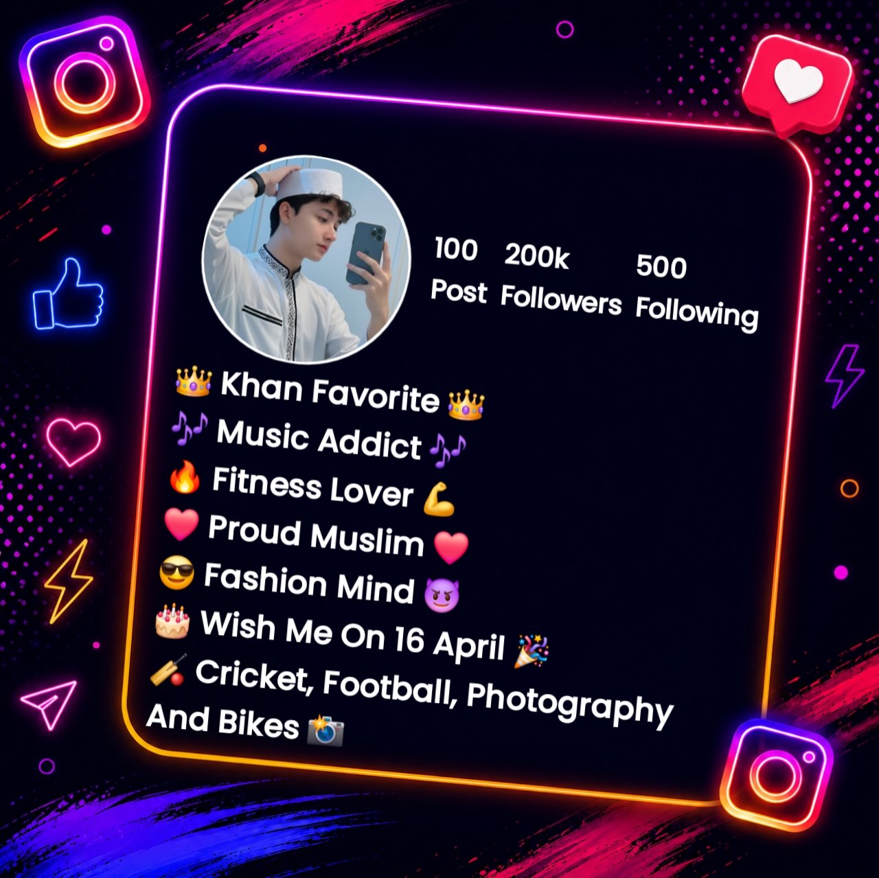 Instagram Bio For Muslim Boys