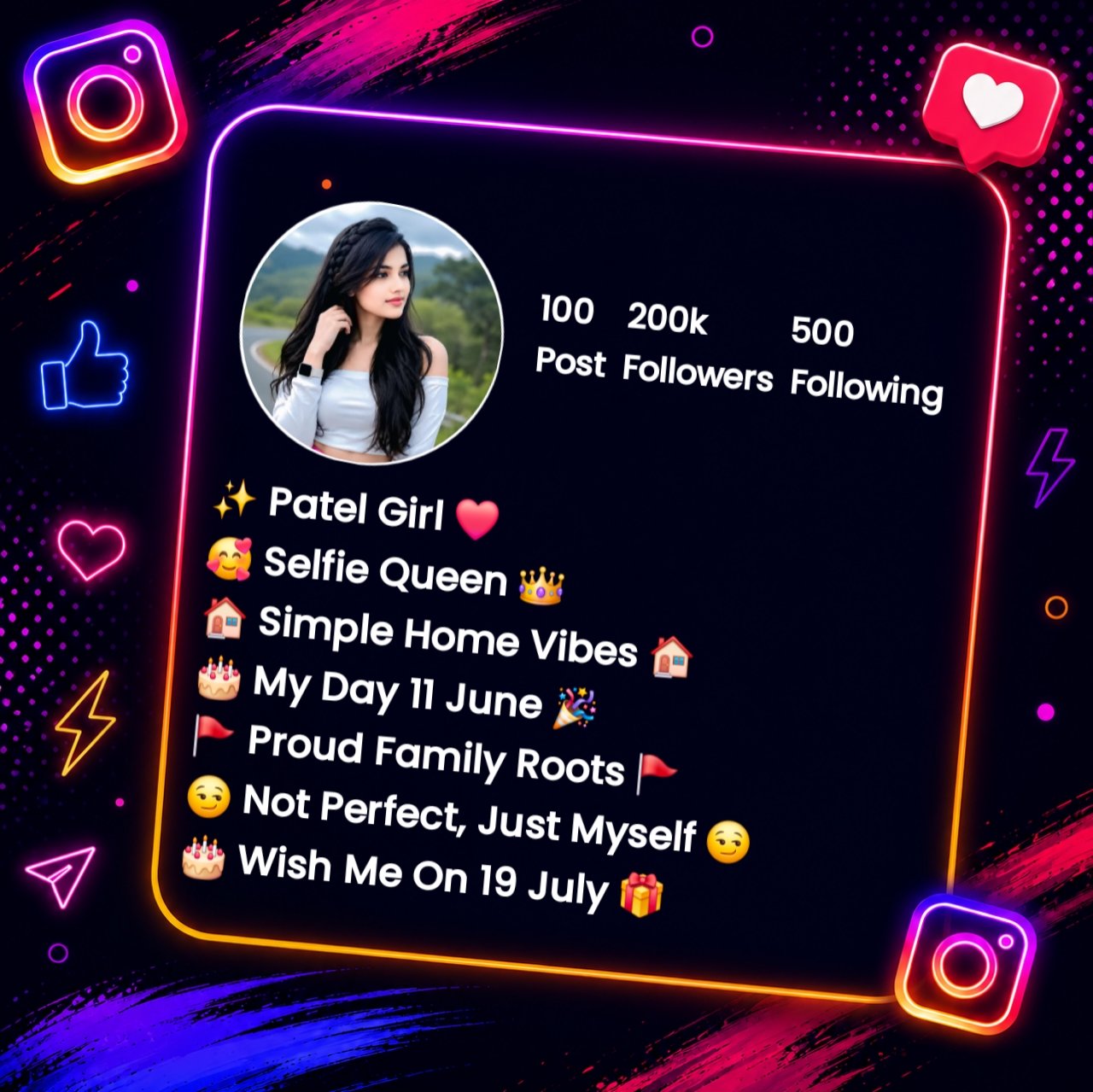 Instagram Bio For Patel Girls