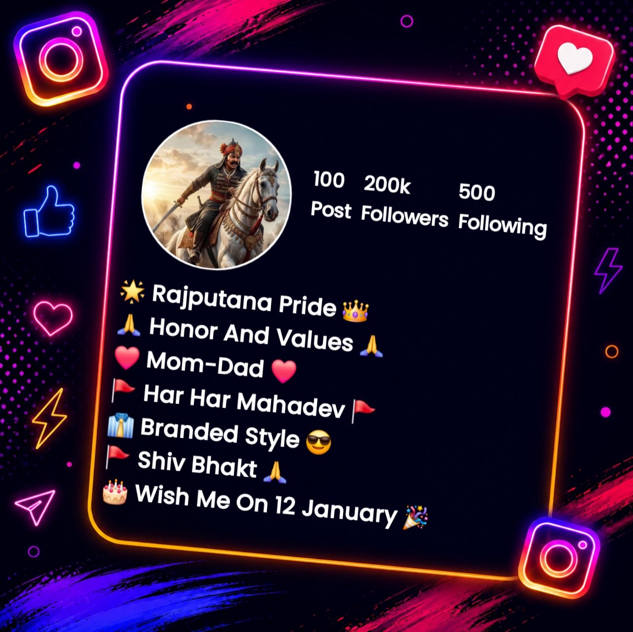 Best Rajput Bio For Instagram